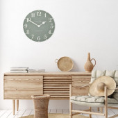 Thomas Kent Seagrass Wall Clock 20 Inch and 12 inch 